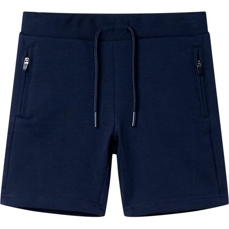 Short pour enfants bleu marine 128 (1/5)