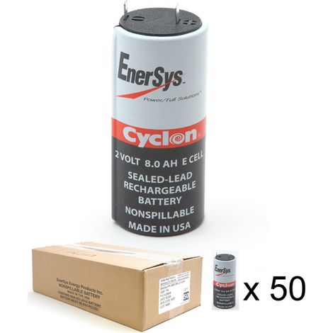 Enersys - Batterie cyclon Enersys 0850-0004 (E cell) 2V 8Ah F6.35