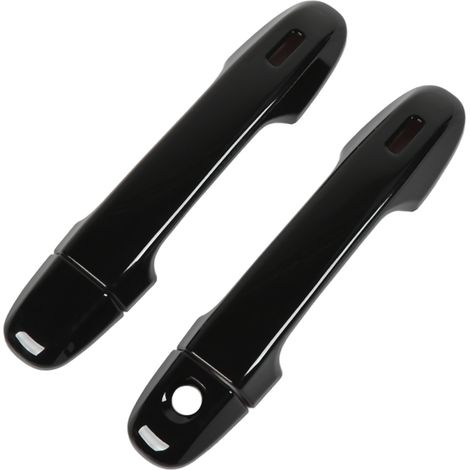 4-teiliges Set kratzfester Außentürgriffe mit Klebefläche für Toyota GR86 (2012–2021), Klavierlack Schwarz (1/5)