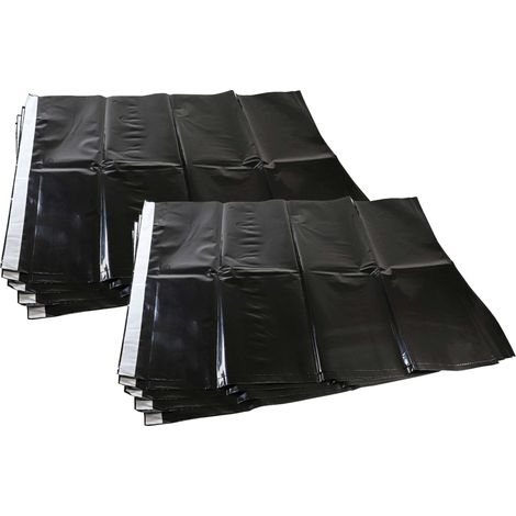 vhbw 10x Entsorgungsbeutel kompatibel mit Kärcher NT 25, 361, 362, 35, 40, 45, 55, 360 Xpert Staubsauger - Polyethylen, 110cm x 70cm Schwarz (1/4)