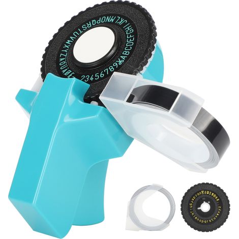 Irovami Étiqueteuse à gaufrage Wheel Writer Mini, imprimante portable manuelle E-101 (1/5)