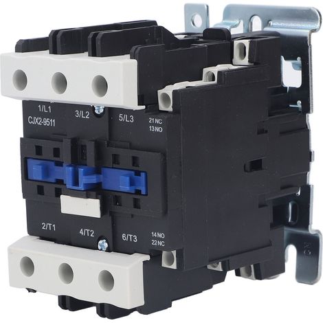95A Electric Contactor Silver Alloy Contact Industrial AC Contactor for Power Equipments AC380V