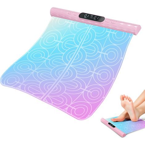 Masseur De Pieds , Appareil De PhysiothéRapie Électrique, Portable Et Rechargeable, Avec 8 Modes Et 15 Niveaux D'Intensité Pour Soulager Les Douleurs Musculaires Et La Fasciite Plantaire (1/5)