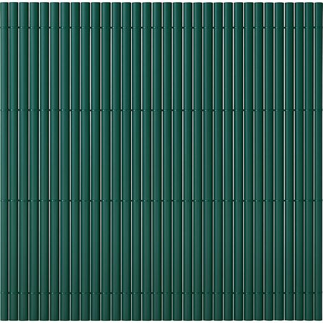 Arelle arella doppia bamboo pvc verde cm 300x150h- 2pz ombreggiante giardino - Salone