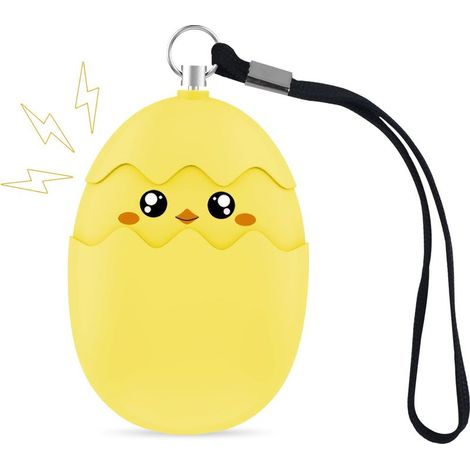 Alarme Personnelle, 130dB Alarme de Poche Anti Agression, Sirène Personnelle d'urgence avec Lumière LED, Alarme de Sécurité pour (1/5)
