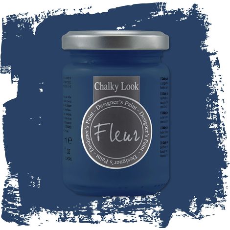 Fleur - Colori a base minerale - Fleur chalky look - effetto gesso 130 ml - scegli il colore / -/F66 trendsetter blue