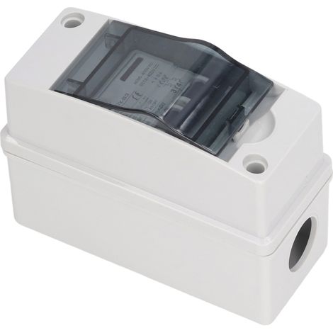 2-poliger, 40 A, IP65 wasserdichter Photovoltaik-Solar-Trennschalter, PA66-Gehäuse, Leitungsschutzschalter, 12–240 V DC / 90–240 V AC (1/5)