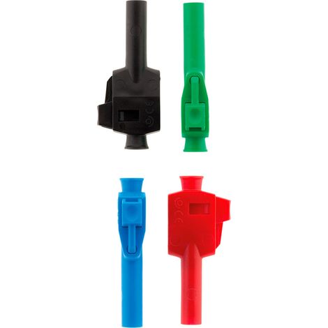 Lot de 4 fiches mâles de sécurité 20A raccordement rapide - Zenitech (1/3)