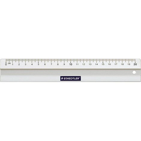 Staedtler 563 20 563 20 Règle aluminium argent 20 cm D48728