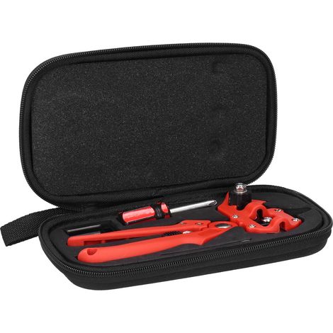Ensemble d'outils de greffage pour jardin, ciseaux à branches pour plantes et arbres, sécateur, matériel professionnel pour jardinier, rouge (1/5)