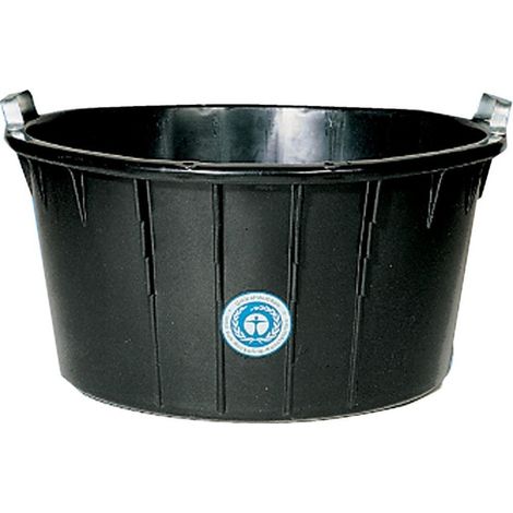Godet spécial ovale, noir 90 L (1/5)