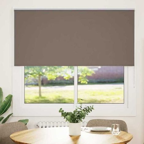 4010982 Store enrouleur occultant café 150x130cm largeur du tissu (1/5)