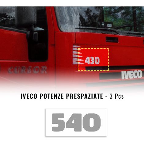 Iveco Potenze Adesivi Prespaziati - Modello: 540