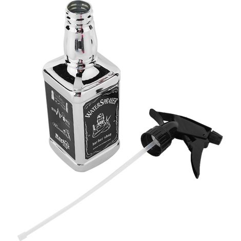 Vaporisateur de coiffure 500 ml pour salon de coiffure, outils de coiffure et jardinage à domicile (Argent) (1/5)
