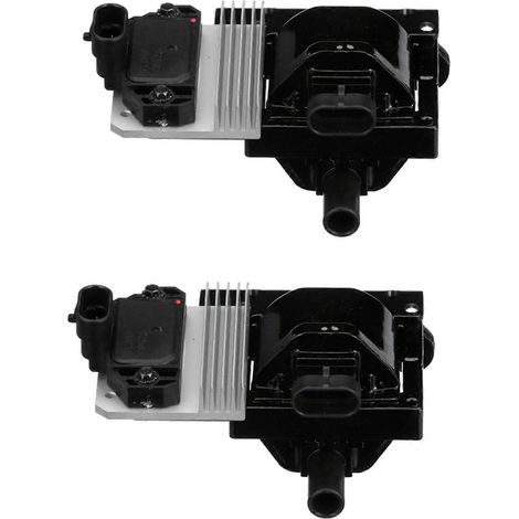 Lot de 2 Ignition Coil module Assembly 392-863704T 8M0054588 3861985 3862167 3883158 pour Mercruiser V6 V8 4.3 5.0 Volvo Penta