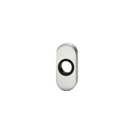 Pulsante Rosetta Porta 0 17 1758 Oval Alu F1