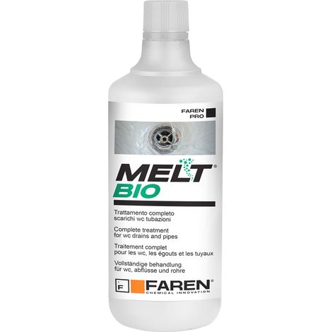 Melt Bio Liquide pour Drains et Fosses Septiques - 1 litre