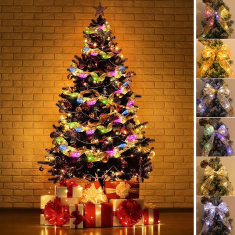 Ruban Lumineux - 100 LED - 10 M - Étanche IP44 - Alimentation USB - Blanc Chaud 2000 K - Pour Décoration Noël Jardin Mariage (1/5)
