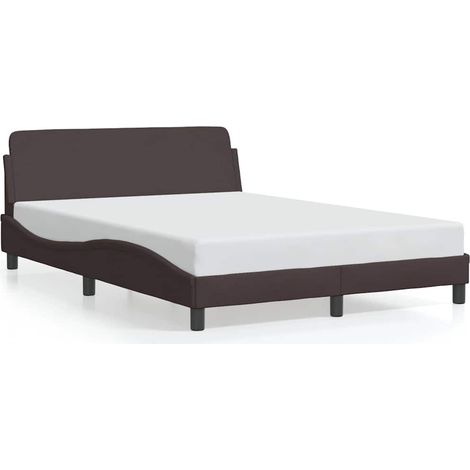 Maison Exclusive - Giroletto Dover Marrone Scuro 120x200 cm Tessuto (1/5)