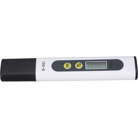 Testeur TDS Eau Potable Stylo Numérique Portable Haute Précision Écran LCD Verrouillage Auto pour Aquarium Piscine Hydroponie (1/5)