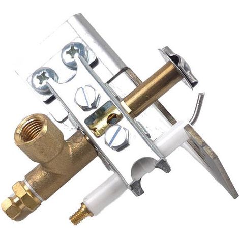 Flamme piloto con capuchón y soporte para barbacoas de gas profesionales Horeca series 700 y 900 compatible con Empero GGM.