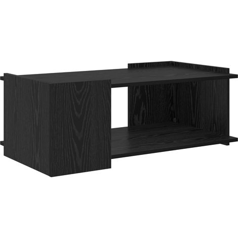 Maison Exclusive - Couchtisch Schwarze Eiche 90 x 50 x 33 cm Holz