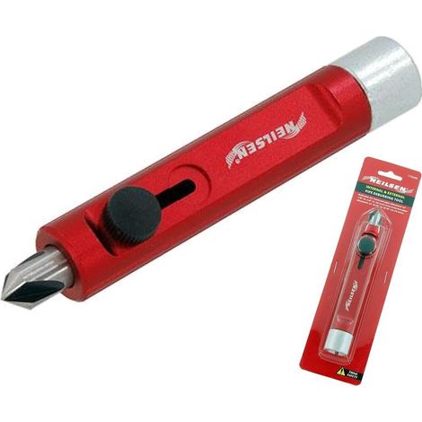 Neilsen Internal External Metal Pipe Deburring Tool 3mm - 14mm Diameter
