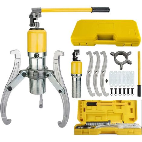 20T Hydraulic Puller Bearing Puller with Pump Head Flywheel Puller Integrated Puller Wheel Hub Puller