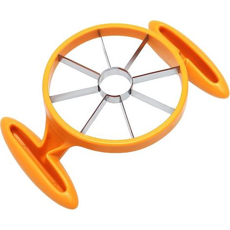 Tagliafrutta - Affettatrice per frutta - Taglio frutta - Lama di precisione - 17,2 cm - Arancione (1/5)