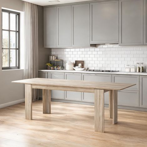 Table de salle à manger eiche en spanplatte 260 x 90 x 76,6 cm (1/5)