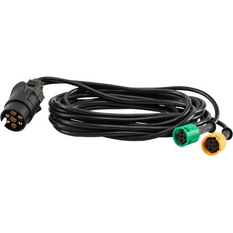 5m Pre-Wired Trailer Wiring Harness for Car Towbars, Plug and Socket Adapter (1/4)