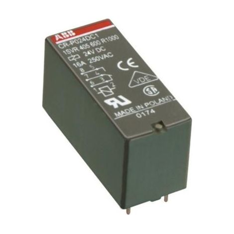 Relé abb cr-p230ac1 250 V 16 A 10 unidades