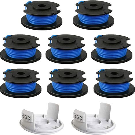 Bobine de Fil de Rechange pour Débroussailleuse Ryobi One+ AC14RL3A 18 V, 24 V, 40 V, Bobine de Rechange pour Coupe-bordure de Ligne 1.65 mm, 11ft pour débroussailleuse
