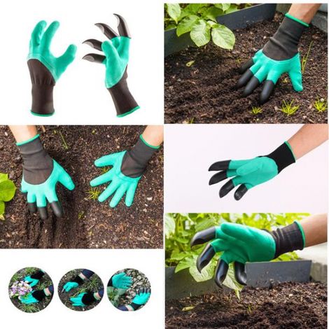 Gants de jardin à griffes - Creuser et déchirer