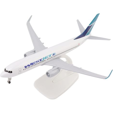 Avion Décoratif en Métal pour Intérieur avec Socle Stable - Décoration Maison (1/5)