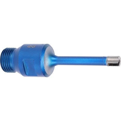 Foret Diamant pour Meuleuse d'Angle, Perçage Céramique Béton, BSP 1/2 Pouce 8mm (1/5)