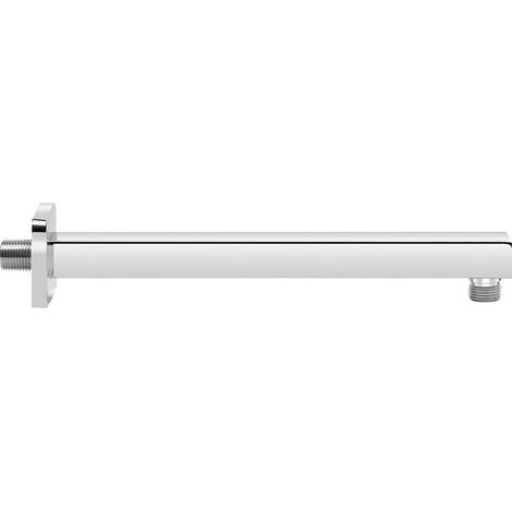 Braccio doccia Square con rosone M 1/2" - Size: 350 mm