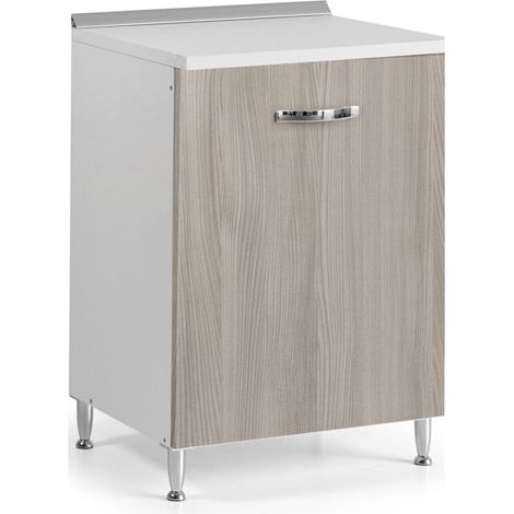 Mobile per cucina componibile con anta 60 cm olmo. (1/3)