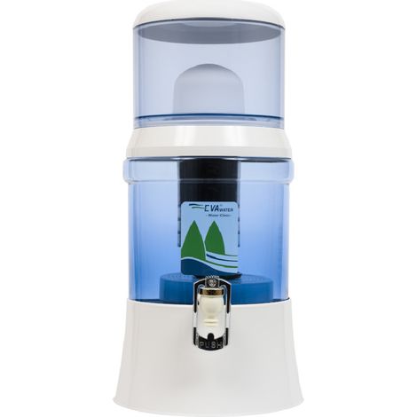 Fontaine à eau en verre 7L – Système de filtration magnétique – Dimensions 22 x 22.5 cm – Pour chat et petit animal – EVA