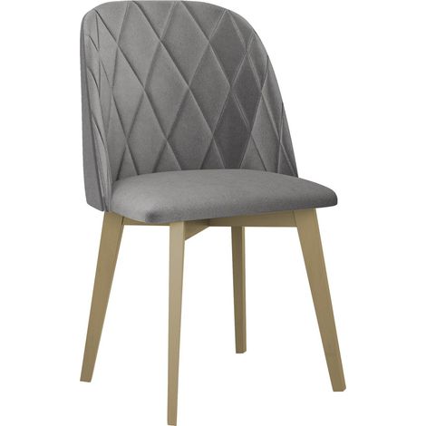 Silla Victorville 369, Roble Sonoma, 83x48x55cm, Tapiz, De madera (1/4)