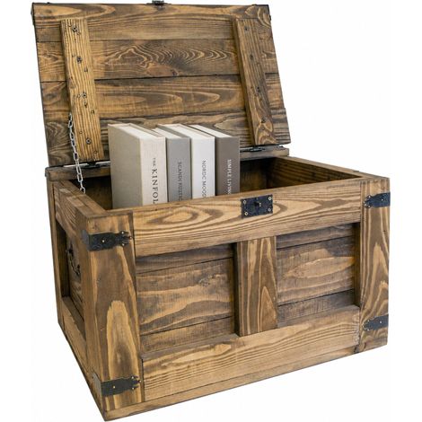 Holztruhe Barbossa Palisander 48x36x31cm (1/5)
