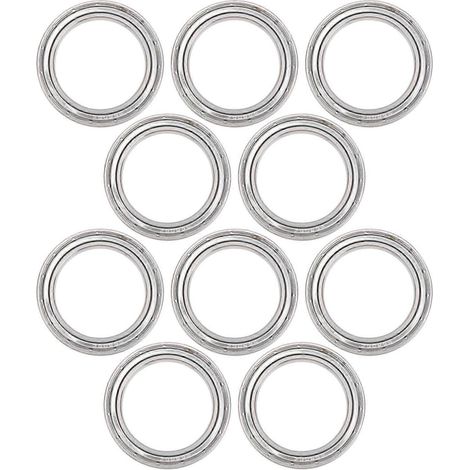 10 roulements de broche de rechange S6806Z pour moteurs de pompes à eau, roulements à billes à gorge profonde en acier