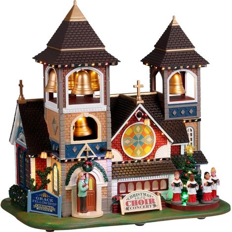 Lemax Christmas Chimes 25859 villaggio di natale
