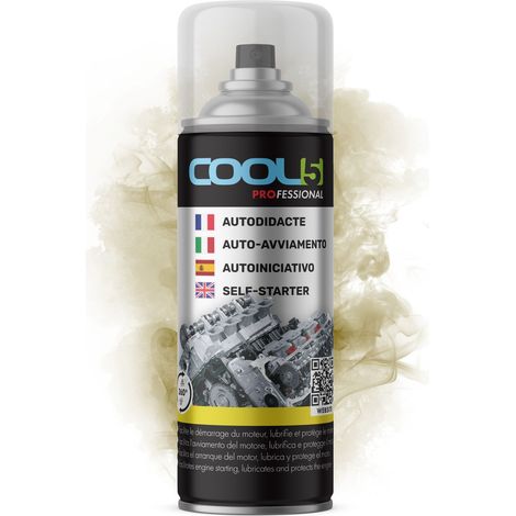 COOL5 Selbststarter – Zündhilfsspray, Starthilfe 400 ml + Universalreiniger 500 ml