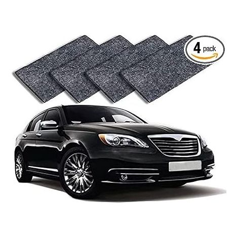 Set mit 4 Nano-Glitzer-Antikratztüchern zur Autokratzerreparatur, vielseitigen Oberflächenpolitur und Kratzerreparatur (1/5)