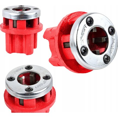 GEKO G01010 Filiera da 1/2" per filettatrice manuale per tubi, in acciaio
