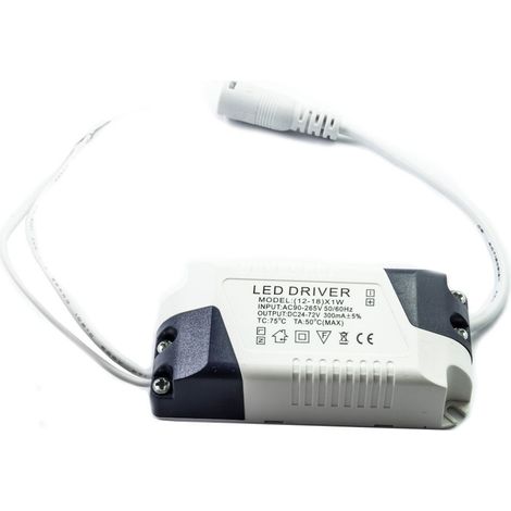ALIMENTATORE DRIVER PER FARETTO LED 12-18 WATT trasformatore 220v