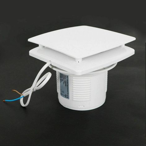 100mm Deckenlüfter Bad Wandlüfter Abluft Badlüfter Ventilator Wandventilator für Küchen, Toiletten und Badezimmer
