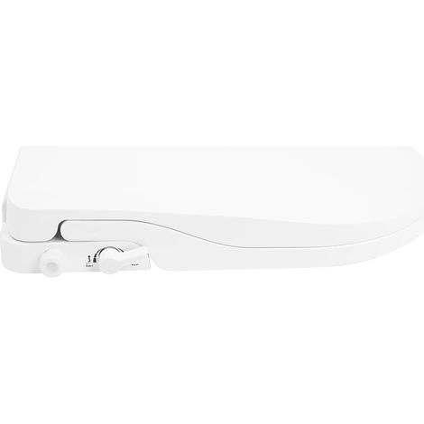 Asiento de inodoro con bidé, material PP, 48 x 35 x 7,8 cm, tamaño del asiento 28,4 x 21,8 cm, longitud de la manguera 60 cm, presión del agua 0,08 a 0,8 MPa (1/5)