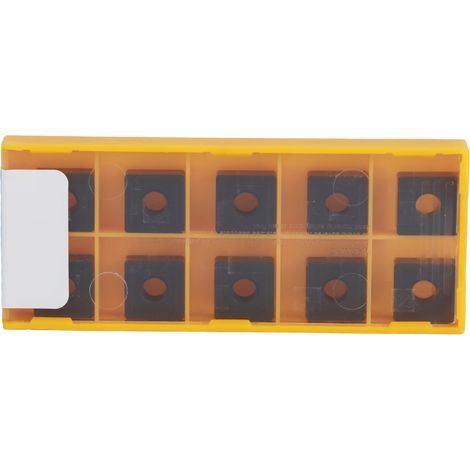 Inserts Carbure - Revêtement CVD - Pour Tournage Métaux - Compatible Tour CNC - 10 Pièces (1/5)